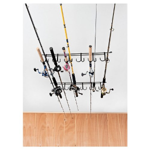 Rack'Em Overhead 12-Rod Fishing Rod Rack